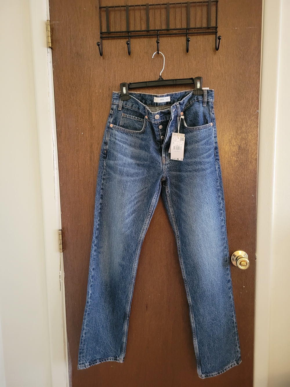 MANGO  Women's Blue Jeans